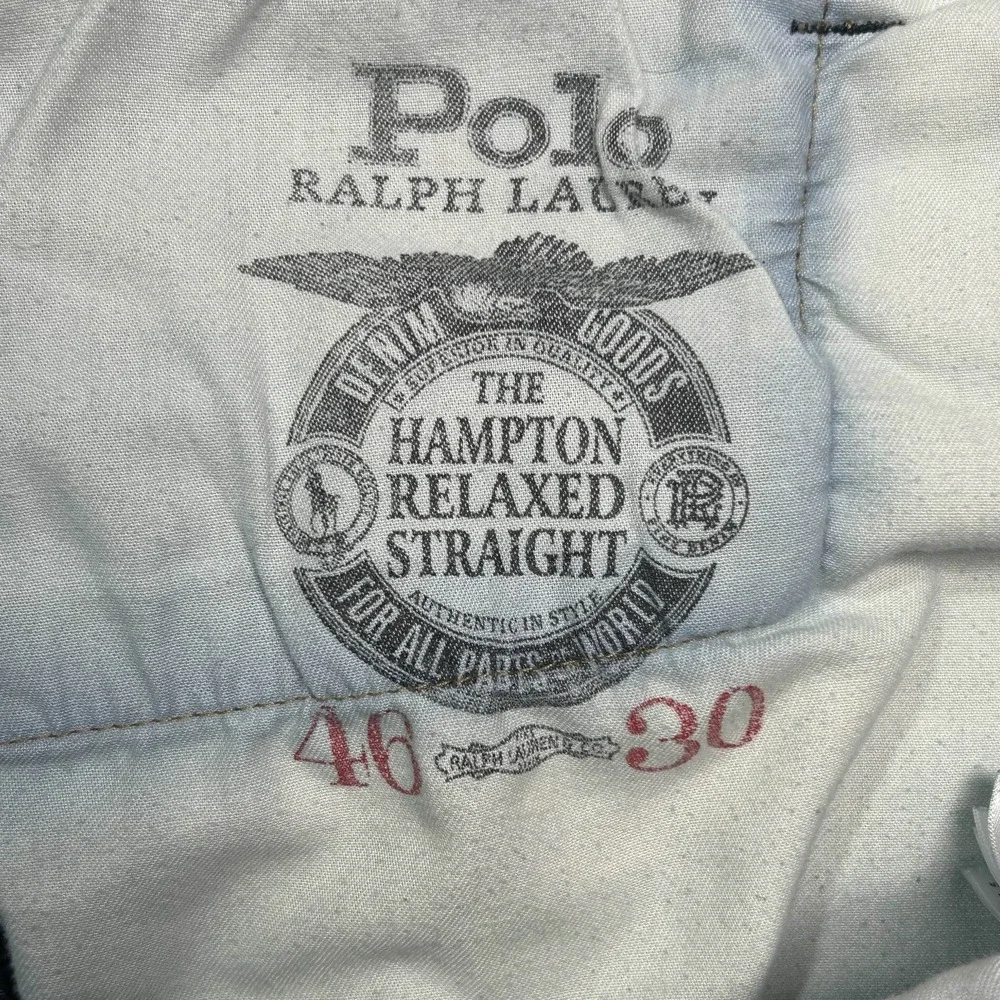 Polo Ralph Lauren Mens Hampton Relaxed Straight Jeans Blue Size 46B x 30